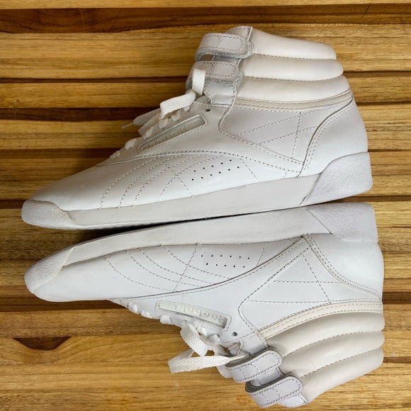 Reebok Women's High-Top White Sneakers - Picture 2 of 5